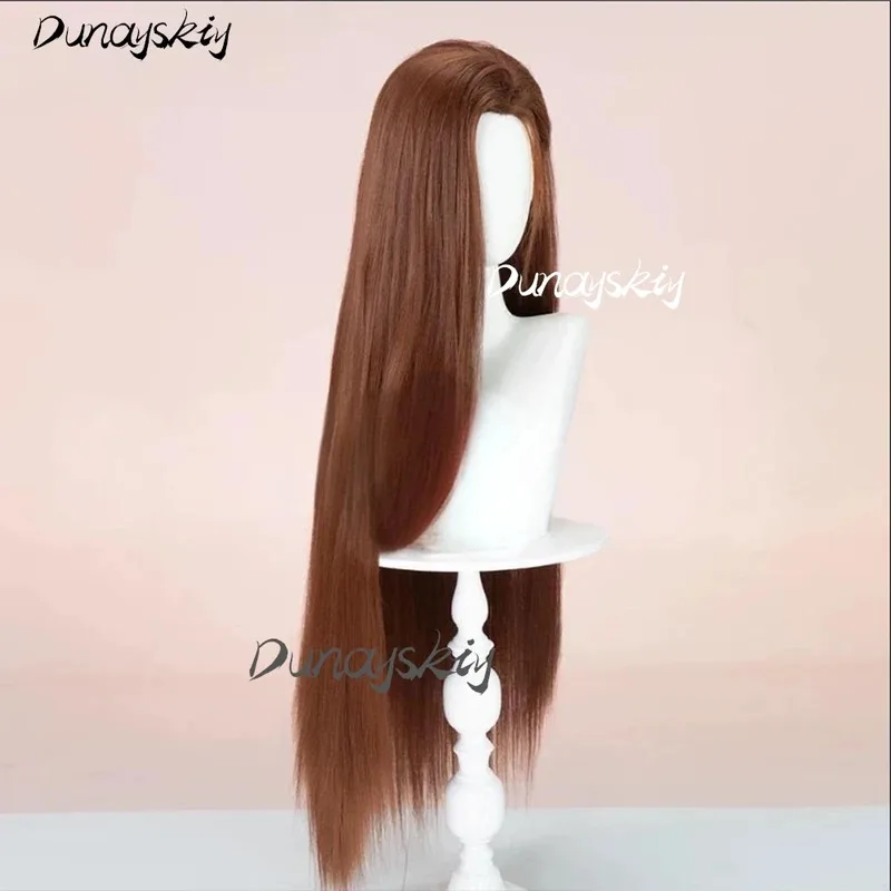 الغريبة المرحلة Hyuna تأثيري الحدث زي مجموعة طويلة براون شعر مستعار لوكا ميزي سوا إيفان حتى المعبود فستان حفلة الهالوين زي العنصر