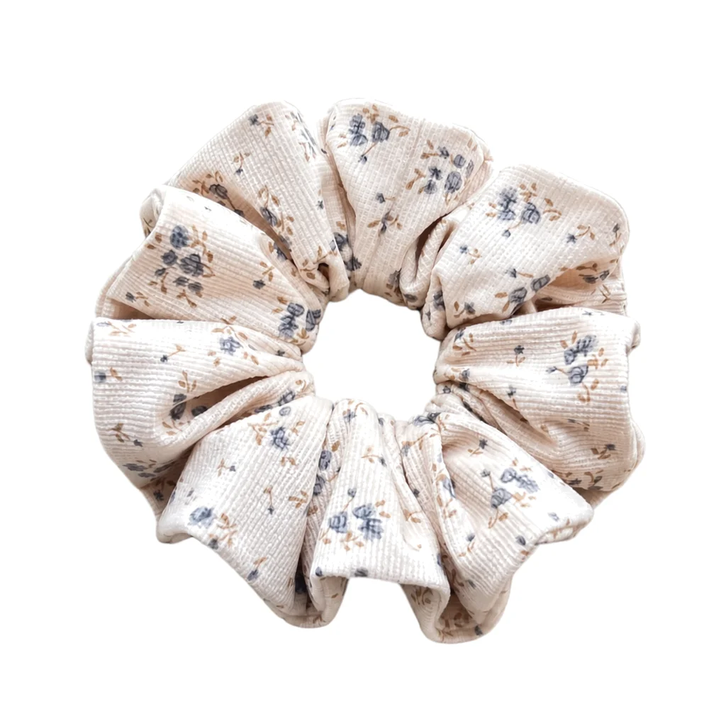 handmade-pattern-single-layer-scrunchie-handmade-elastic-hair-tie-for-ponytail-and-bun-soft-gathered-hair