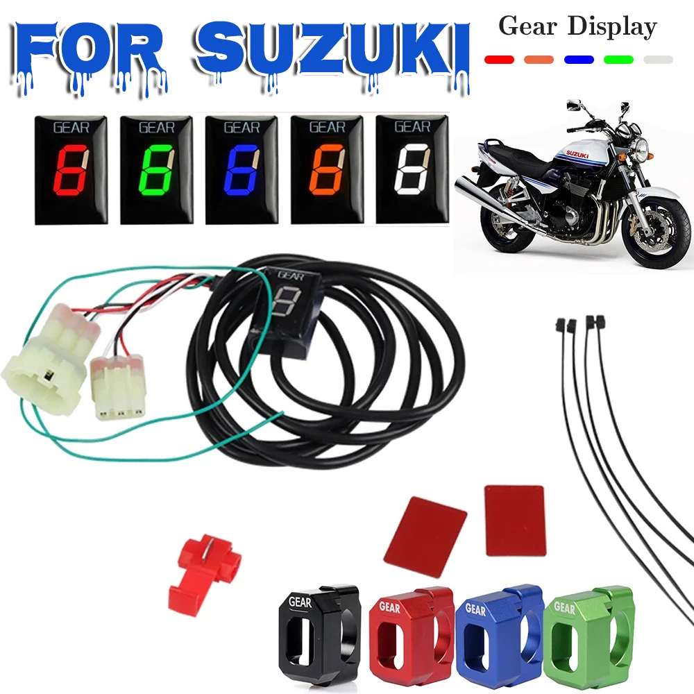 LED 1-6 Gear Indicator Speed Display For Suzuki GSX1400 GSX 1400 2001 2002 2003 2004 - 2009 Special EFI Motorcycle Accessories