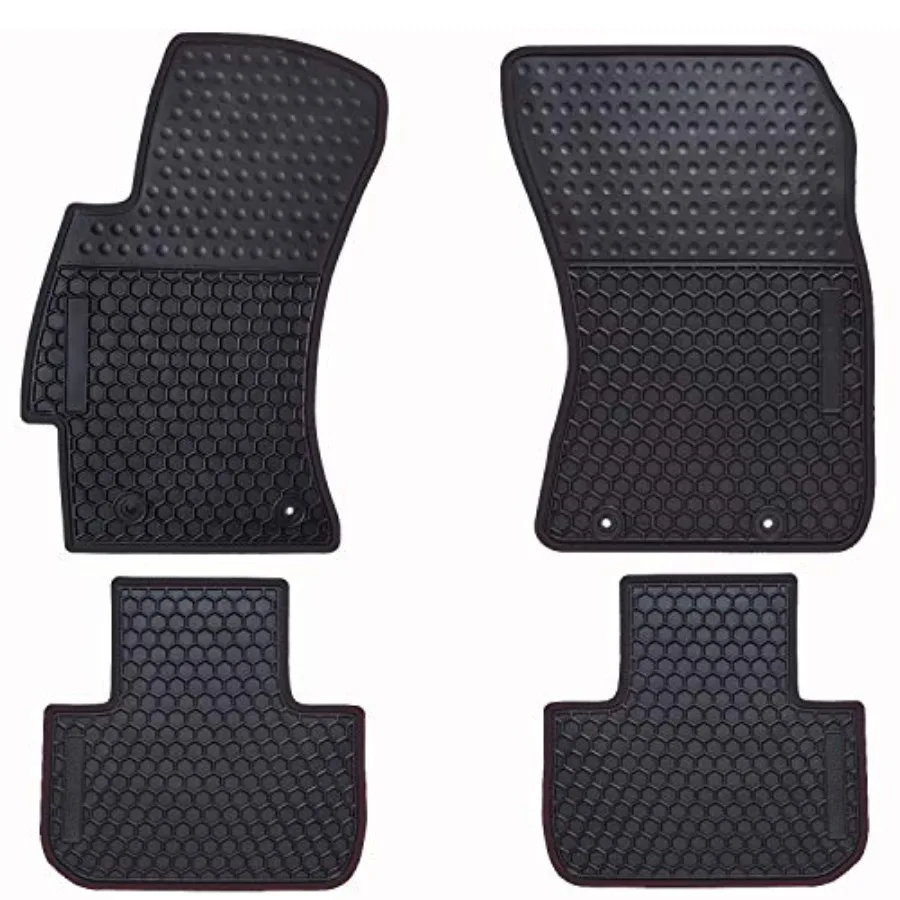 

Ucaskin Car Floor Mats Custom Fit for Subaru Forester 2018 2017 2016 2015 2014 Odorless Washable Rubber Heavy Duty All Weather