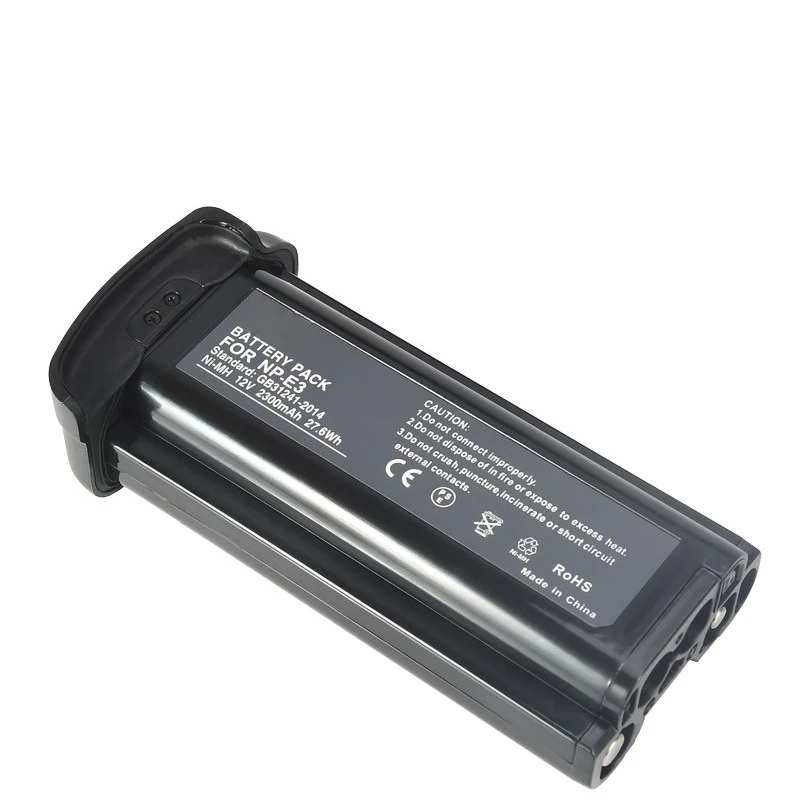 For CanonEOS-1D 1Ds Mark II 1D Mark II N Camera Battery 12V 2300mAh NP-E3 Digital Batteries