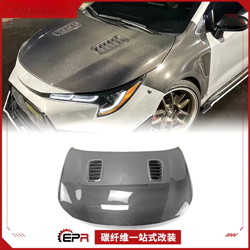 

For Toyota Corolla E210 (Two-Door Version) - EPA Carbon Fiber Front Engine Hood (Modification)