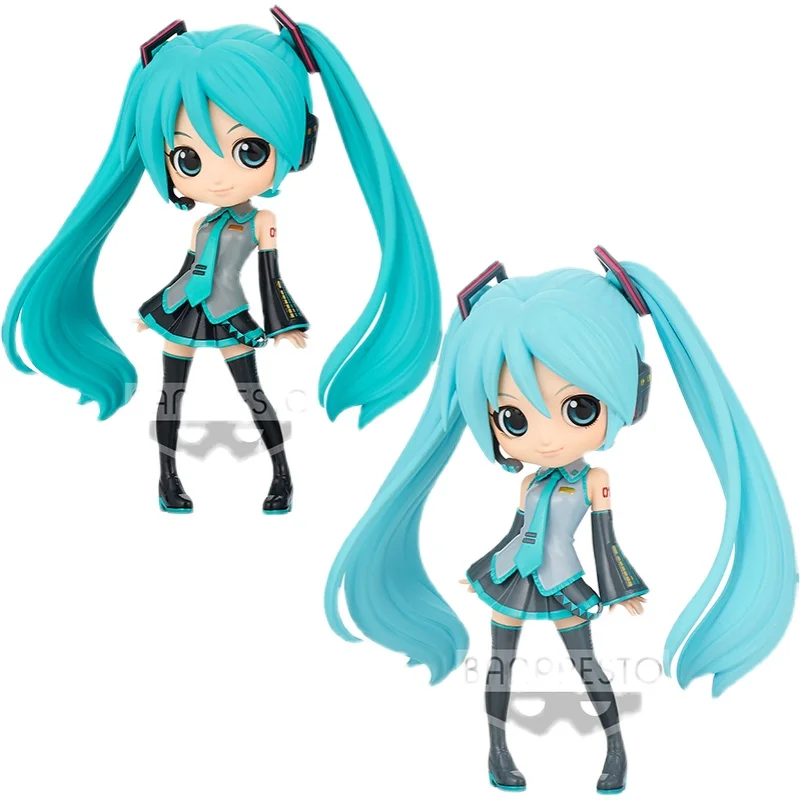 Auf Lager Bandai Original BANPRESTO Qposket Hatsune Miku Anime Action-figuren Spielzeug Für Kinder Sammeln Modell Ornamente Spielzeug Geschenk