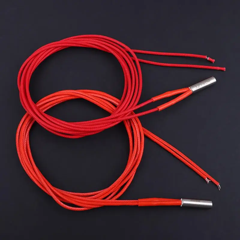 12V/24V 40W Ceramic Cartridge Heater 3D Printer Print Head Induction Heater MK3S Thermocouple Sensor For 3D Printer Parts