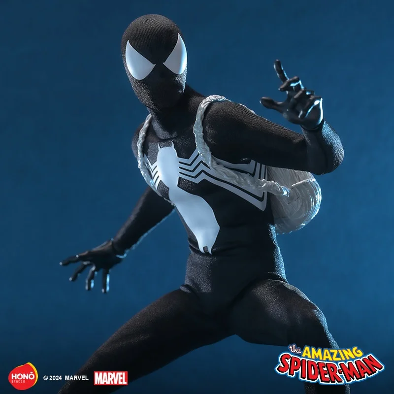 

Original 1/6 Scale Hot Toys Hono Studio Hs04 Action Figure Male Manga Version Spider-Man Parasite Suit Full Set Toy Gift