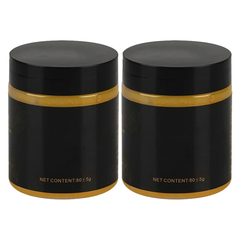 

2Pcs Furniture Care Beeswax Natural Wood Polishing Wax for Home Cafe Store Maintenance Smooth Silky Finish Fresh Scent