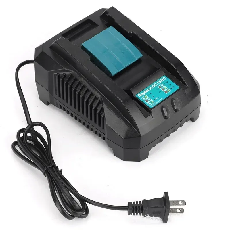 Carregador Rápido para Makita, Conversor de Lítio de Backup, Carregador Único MT, Novo, 18V, 14.4V, BL1860, BL1840, BL1830, BL1820, BL1440, DC18RC