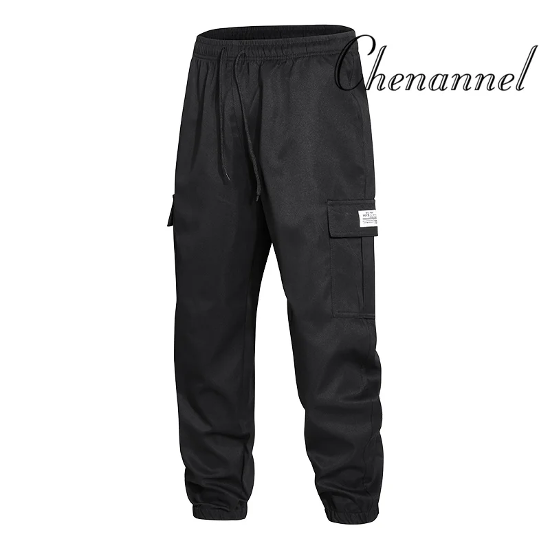 

Мужские комбинезоны, свободные прямые брюки-карго с несколькими карманами, тактические повседневные брюки, прочные уличные рабочие брюки, дышащие походные брюки