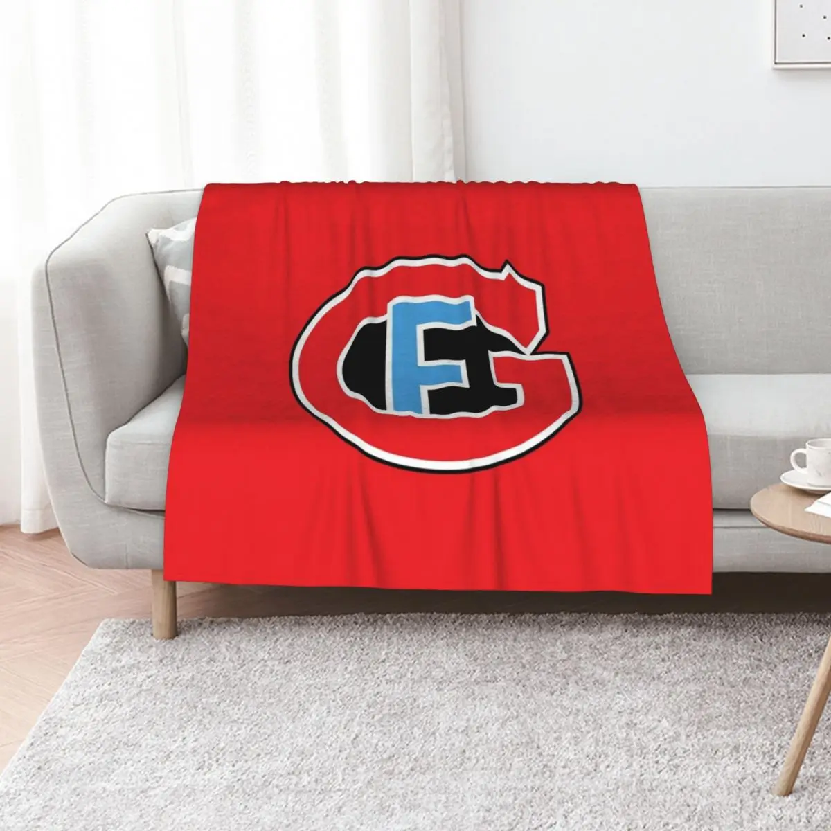 HC Fribourg-Gottéron Throw Blanket Blankets For Bed Polar For Decorative Sofa Plaid Extra Large Throw Softest Blankets