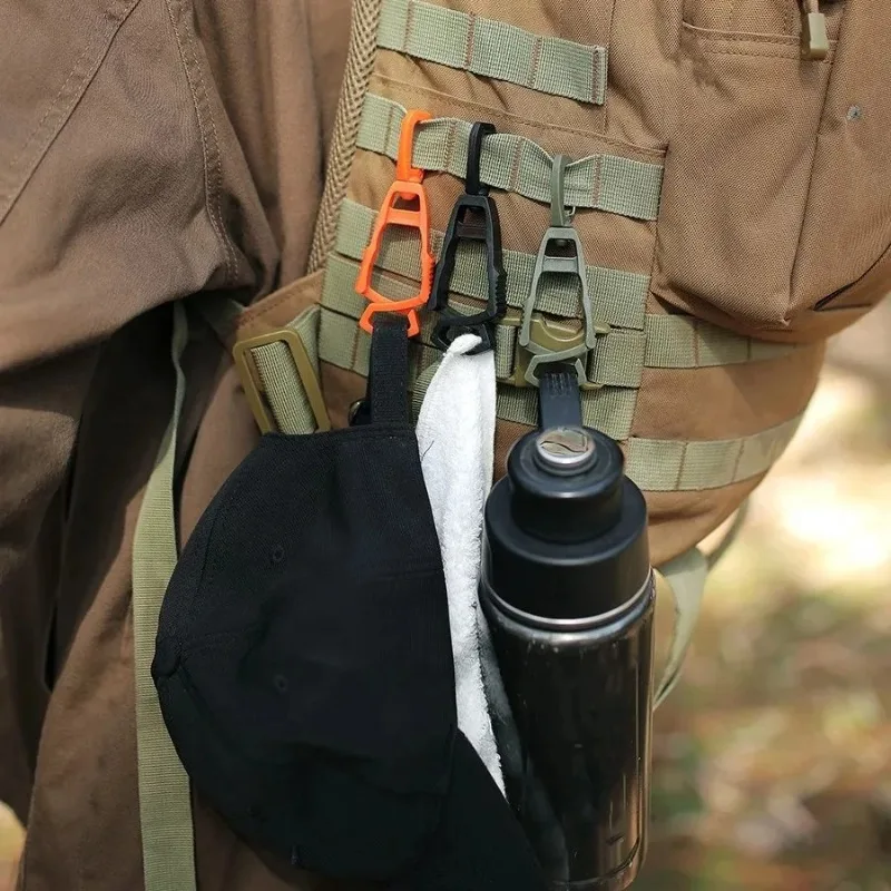 

1PC Outdoor Glove Clip Hanger Multi-purpose Anti-drop Hook Plastic Clip Holder Protective Work Gloves Safety Clamp Camping Tools