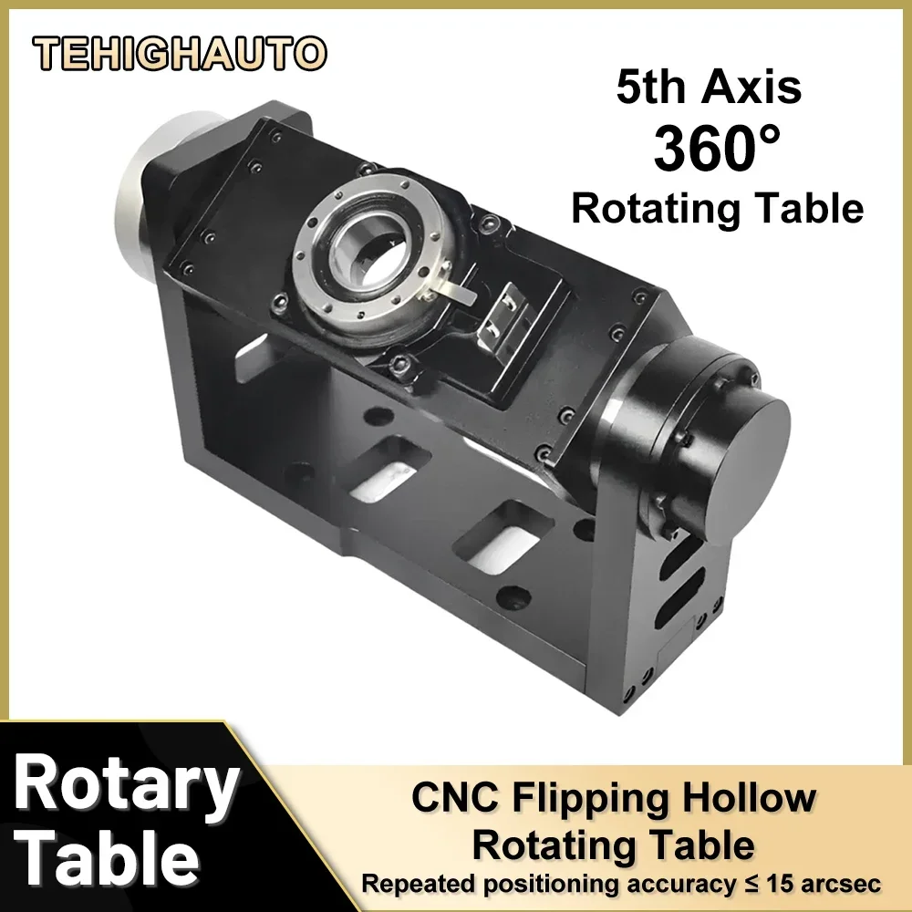 CNC انقلبت منصة دوارة جوفاء 5th محور الوجه الجدول لحام روبوت آلة القطع بالليزر آلة لحام آلة الإلتصاق