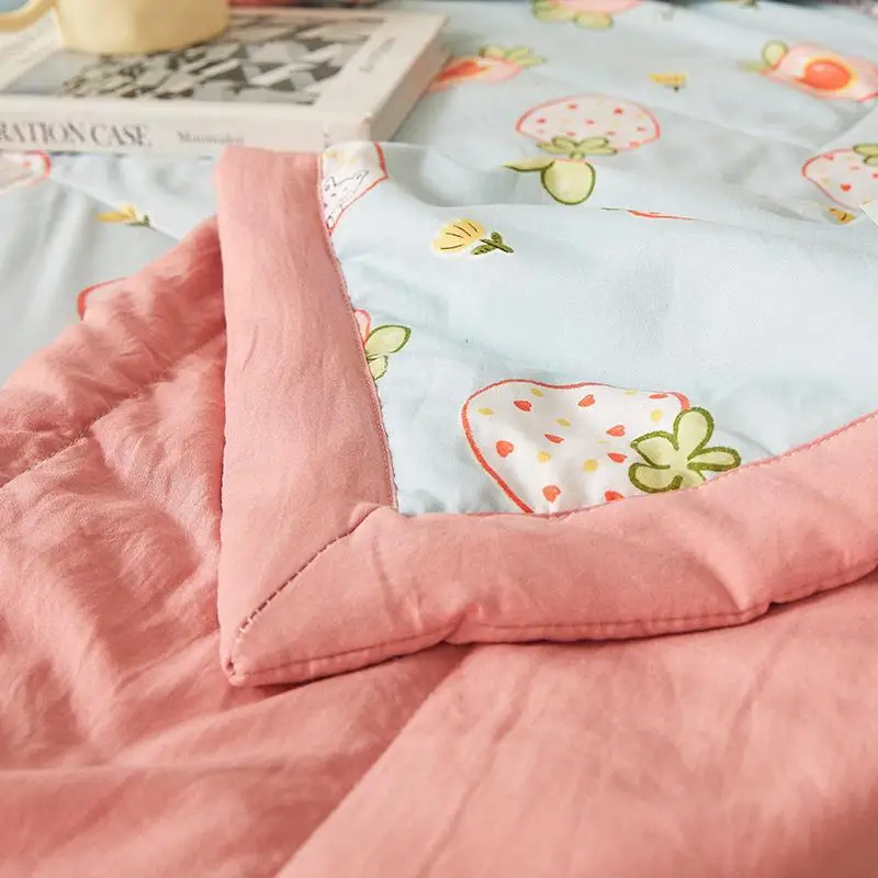 Summer Air Conditioner Cooling Gift Blanket Double Layer Lightweight Company Store Anniversary Children's Air Conditioning Su...