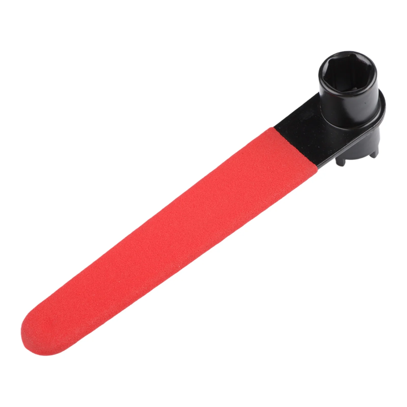 

2 In 1 Angle Grinder Disassembly Wrench 4 Jaw Hex Socket For Pressure Plate Removal Nut Bolt Hand Tool Red Black