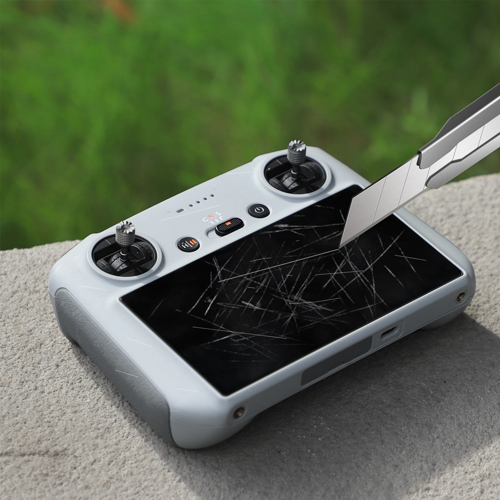Pilot zdalnego sterowania 2 w 1 Osłona przeciwsłoneczna Osłona przeciwsłoneczna Osłona ochronna do DJI Mini 3 Pro/Mini 3/Mavic 3 RC Drone Akcesoria — zdjęcie produktu 5