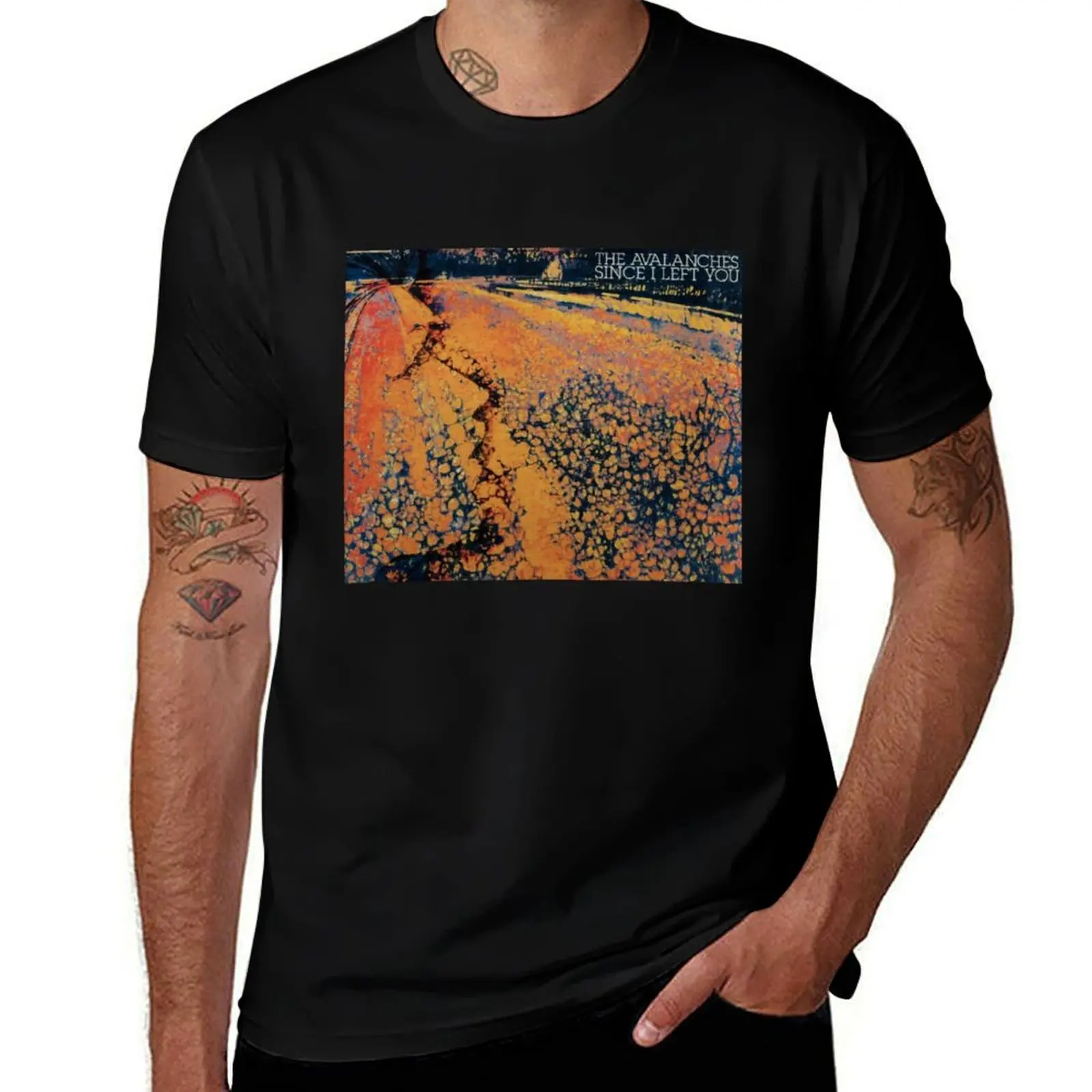 

The Avalanches - Since I Left You T-Shirt man t shirt designer t shirts for man pack white t shirt custom print T-Shirt