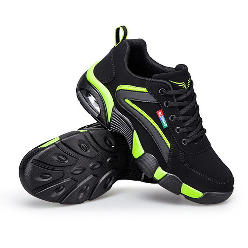 

Light Road Running Shoes Men Leather sneakers Sport Shoes Men Outdoor Walking Shoes Men Waterproof Jogging Shoes Men Size 39-48