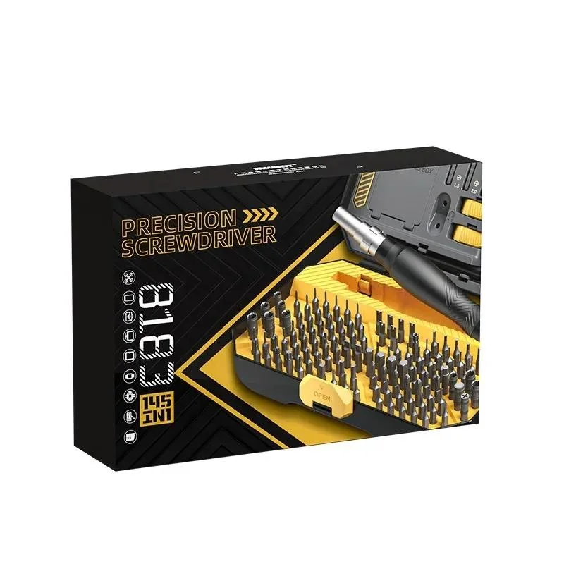 JM-8183  145-piece Screwdriver Set Mobile Phone Computer Game Console Repair Tool Combination Screwdriver Box