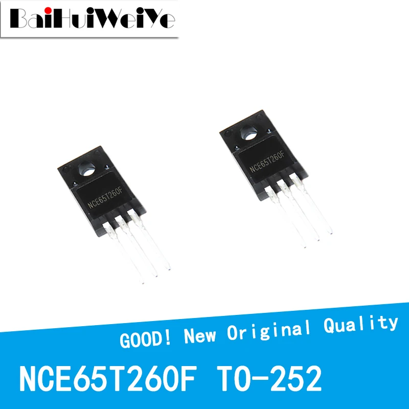 5PCS/LOT NCE65T260F 65T260F 15A 650V TO-220 MOS-N Field Effect Transistor New Good Quality Chipset