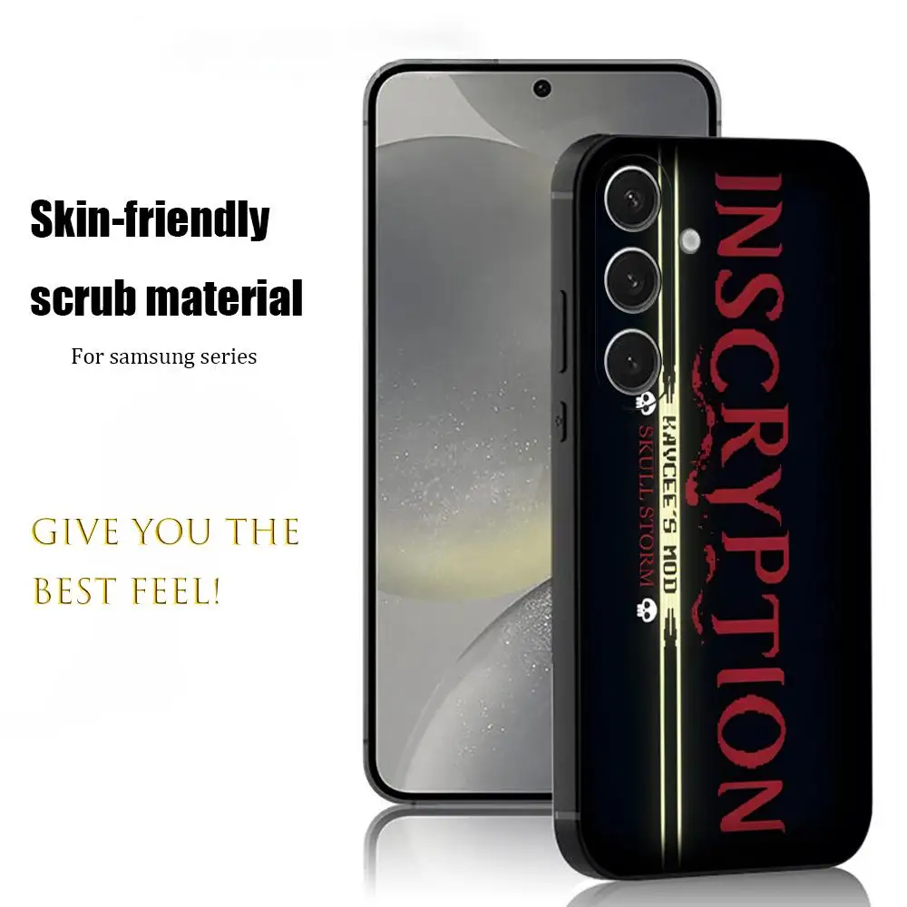 Dark Inscryption Card Games Phone Case For Samsung Galaxy S26 S25 S24 S23 S22 S21 Plus Ultra Note20 Soft Black
