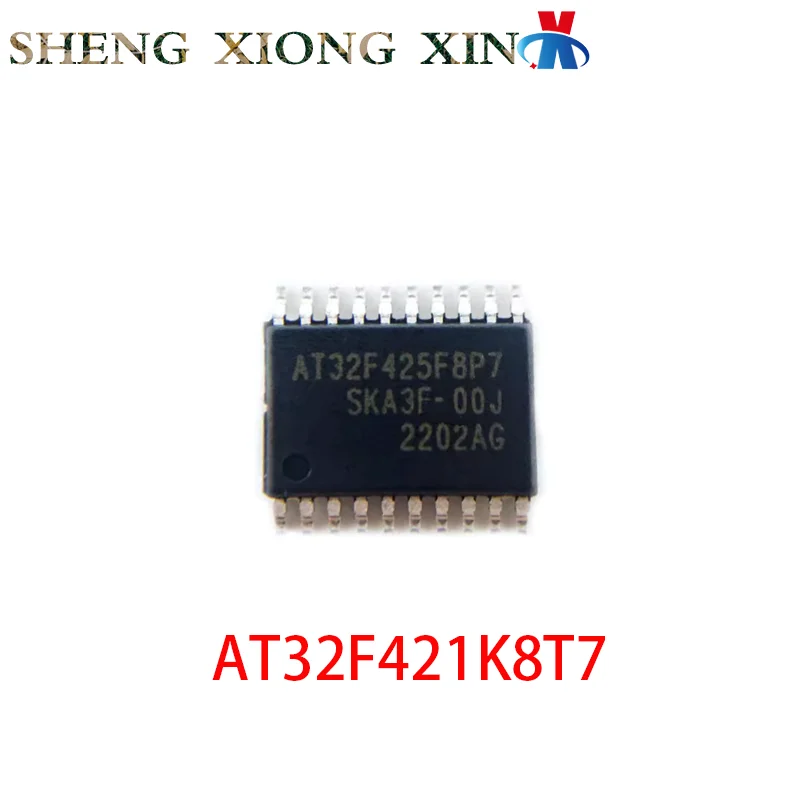 10pcs/lot 100% NEW AT32F425F8P7 TSSOP-20 Microcontroller Unit AT32F425 F425F8P7 Integrated Circuit