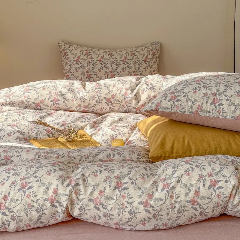 nouvel-ensemble-quatre-pieces-en-coton-et-lin-teint-en-fil-double-couche-doux-et-agreable-pour-la-peau-comprenant-une-housse-de-couette-et-un-drap-housse-ideal-printemps-ete