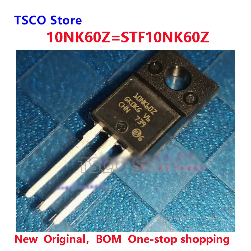 

Новинка оригинальный 10NK60Z STF10NK60Z (10 шт./партия)