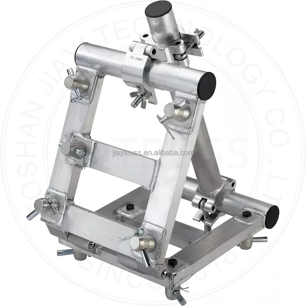 Adjustable Angles Aluminum Truss Book Corner Hinge Connection Block