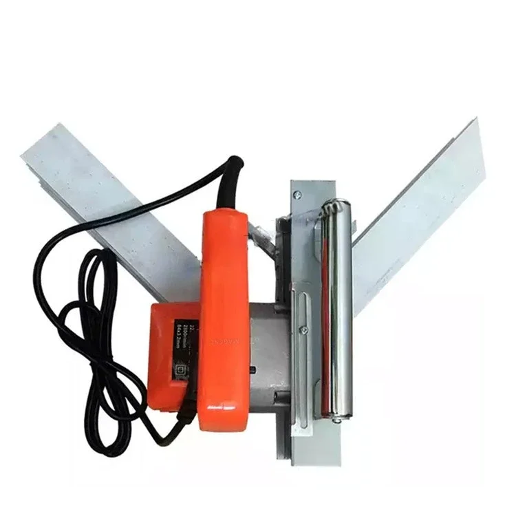 Manual corner cleaning tool for cleaning PVC plastic door and window welding