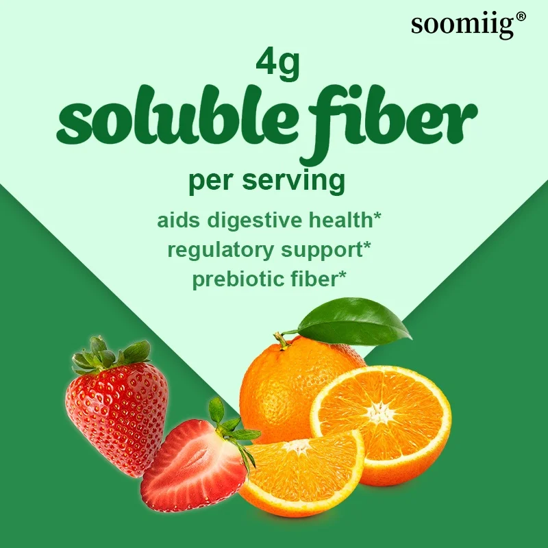 Fiber Gummies - Digestive & Colon Health, Immune Support, Overall Wellness, Bloat Relief, Regularity Support