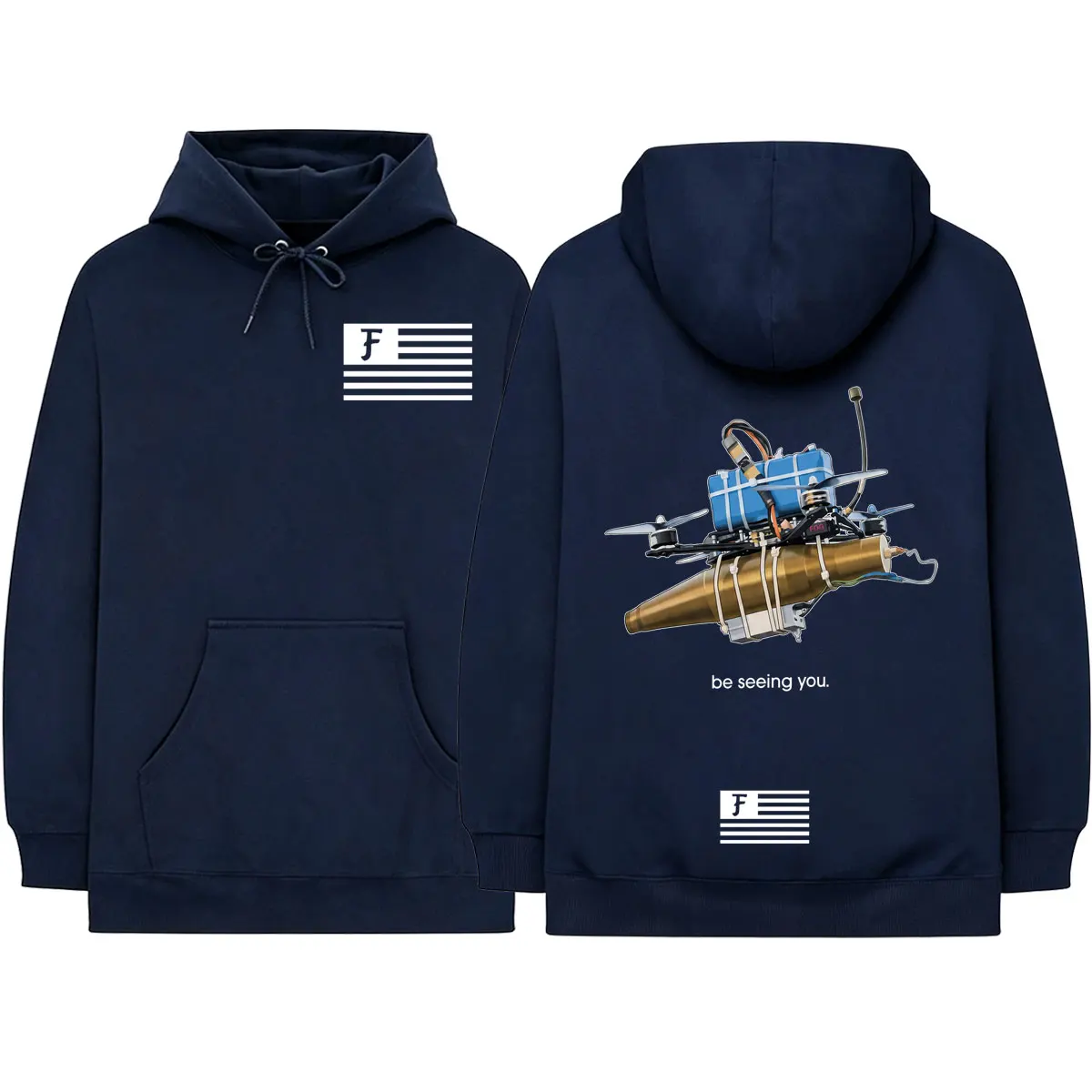 Forward Observations Group Be Seeing You Hoodies Men's Women Clothing Fashion Casual Long Sleeves Pullovers Hooded Sweatshirts