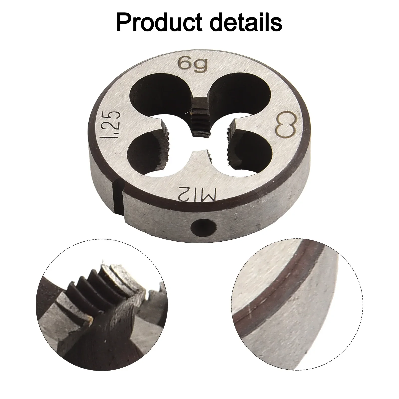 M 12 x 1 25 HSS Metric Tap and Die Set High Speed Steel Right Hand Thread Smooth and Polished Faucet and Package