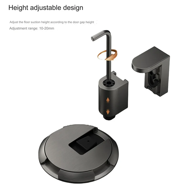 Y42A-غير لكمة الباب سدادة التلقائي الطابق حاجز الباب الأثاث تركيبات سدادة لباب يندبروف سدادة الباب الميكانيكية