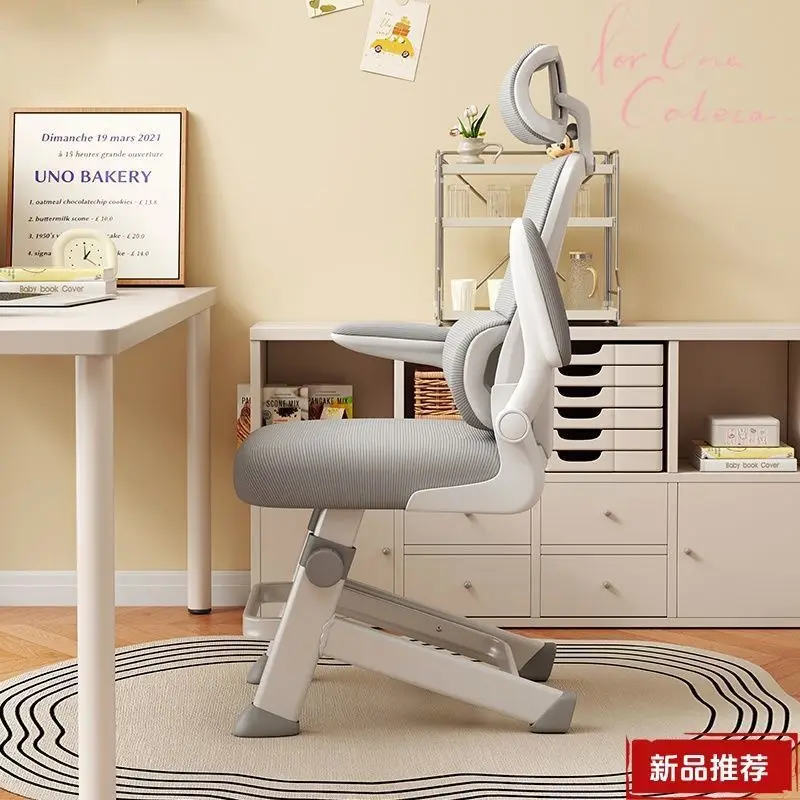 

Ridge Protection Liftable Study Chair for Teenagers, Junior High School Students, Writing Home Comfort Dormitory Desk Chair