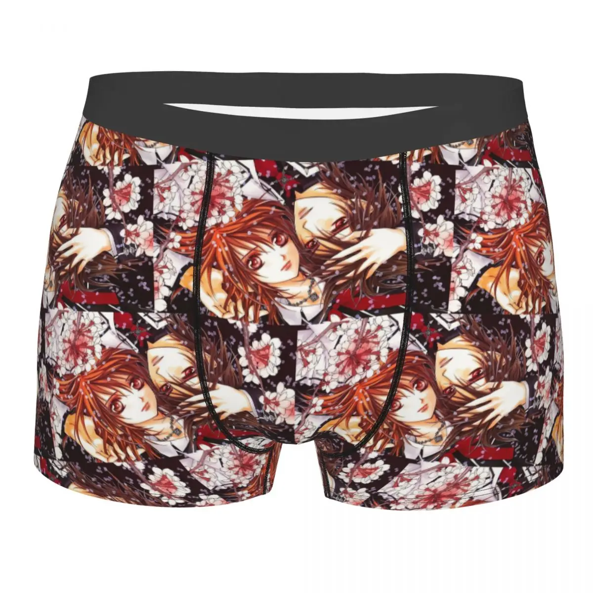 Boxer Underpants Shorts Vampire Knight Anime (6) Panties Men Soft Underwear for Homme Man Boyfriend Gift