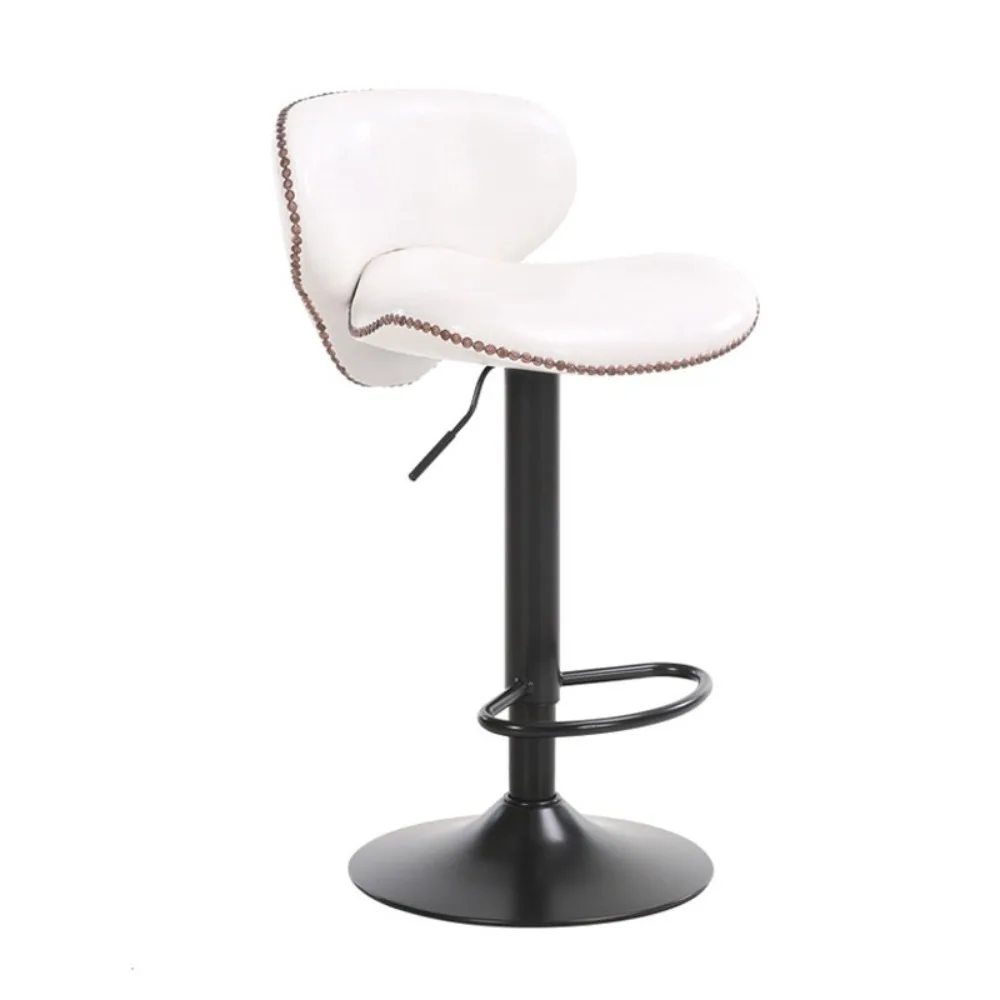 Contemporary Bar Chair with Backrest and Footrest Suitable for Home and Commercial Use and Footrest Ideal for Bar/Reception Desk