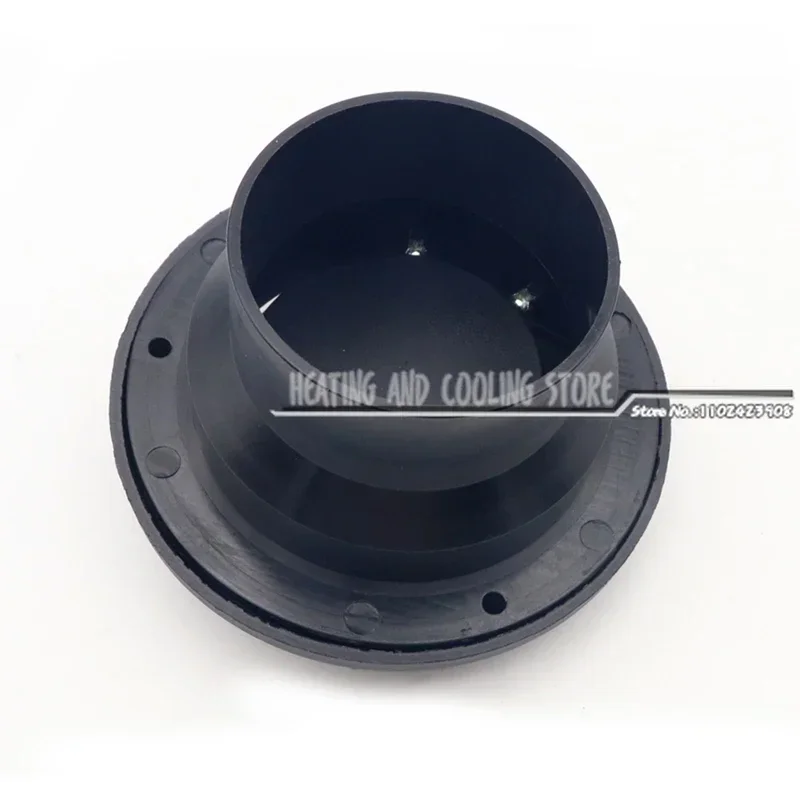 60/75mm Air Vent Outlet Black Rotatable Air Diesel Heater Air Conditioner For Car Truck VAN Camper