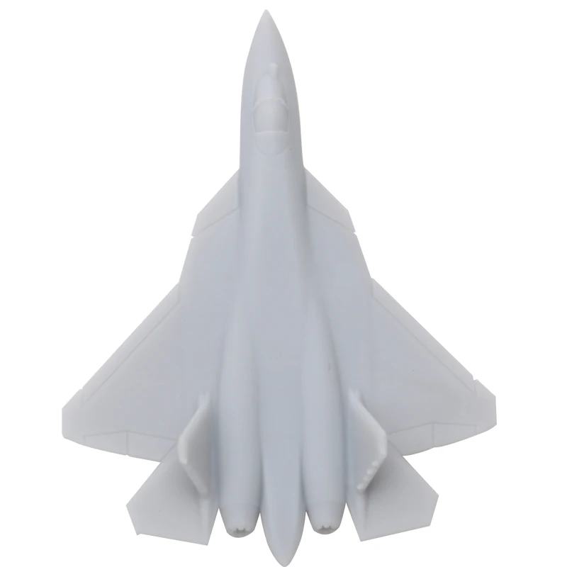 5PCS 1/350 1/400 1/700 Scale Russia Su-57 Combat Airplane Mould Battle Aeroplane Toys Fighting Aircraft Mold for DIY Plane Model