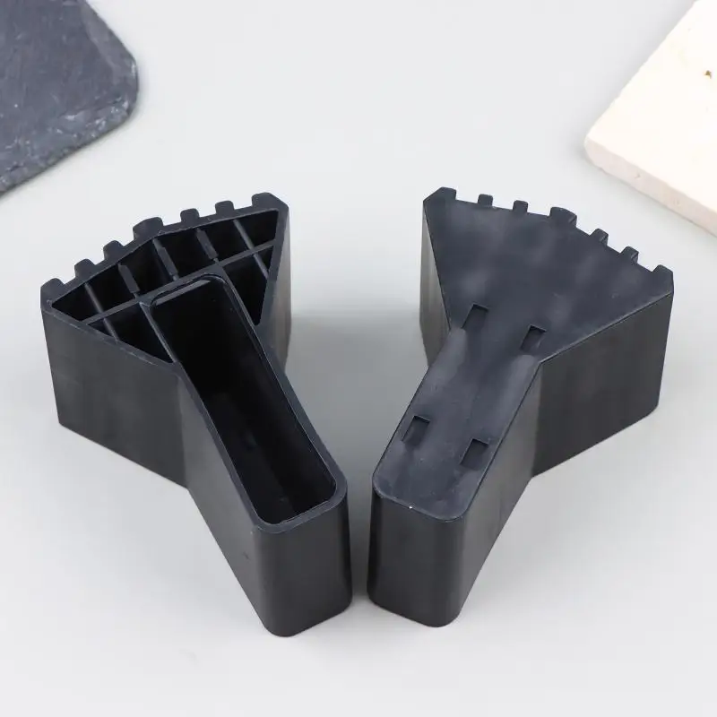4pcs Furniture Rubber Leg Covers Non-slip Ladder Feet Anti-skid Chair Protector Table Foot Pad for Hardwood Floor Hardware