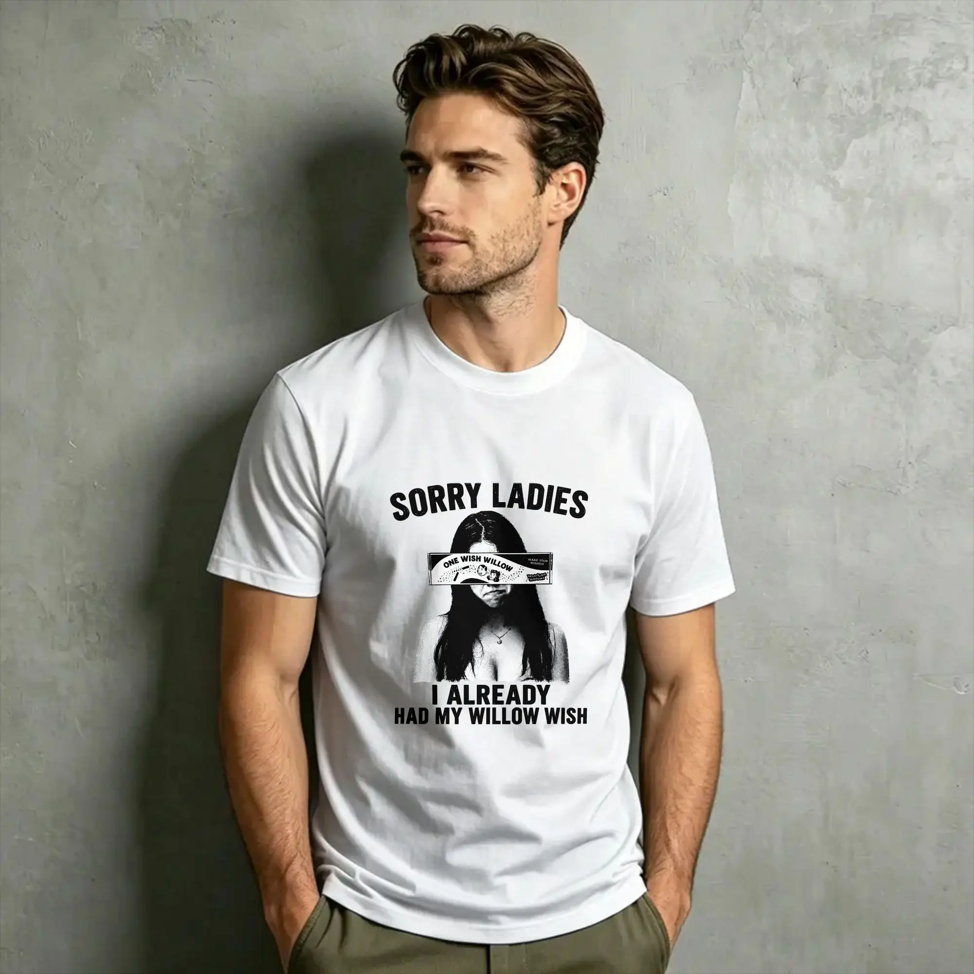 Amazing O-Obsession Movie One Wish Willow T-Shirt for Men Round Collar 100% Cotton  Short Sleeve Tee Shirt Summer Clothes
