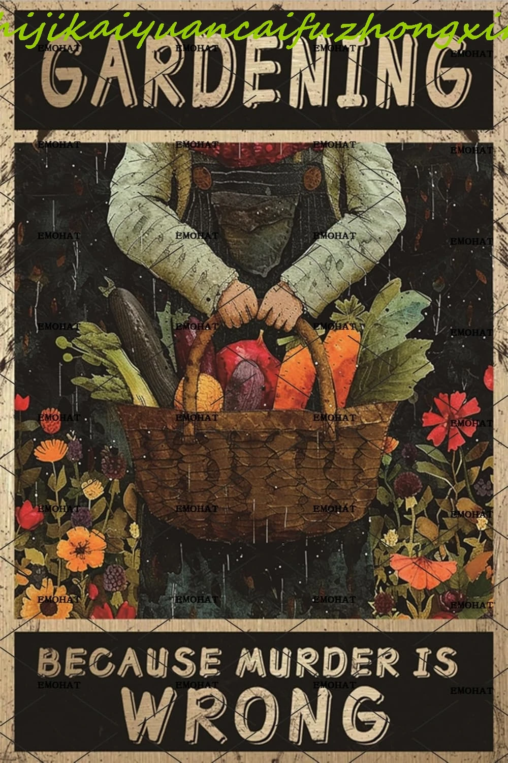 Retro Wall Art Gard… - image