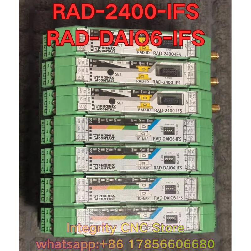Two RAD-2400-IFS RAD-DAIO6-IFS wireless module function test is normal