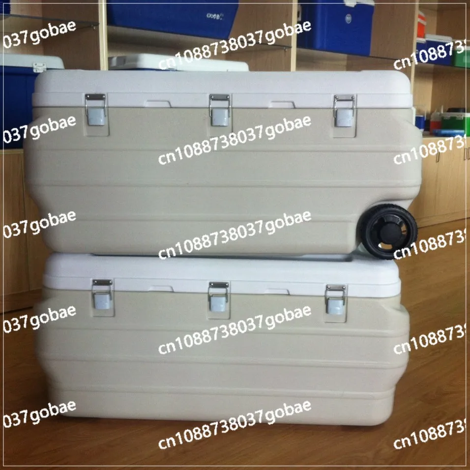 180 liters 170L thermal insulation refrigerated cold chain transportation turnover sea fishing box with wheels