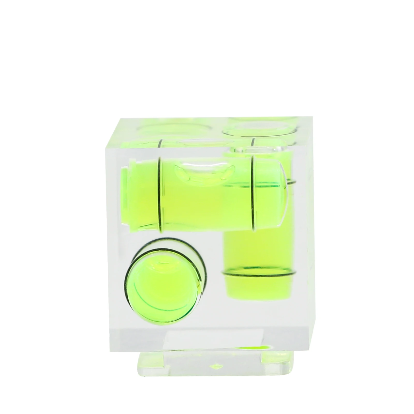 Hot Shoe Fixed Bubble Spirit Level 3D Spirit Level For Canon Nikon Pentax DSLR Camera Photography Accessories