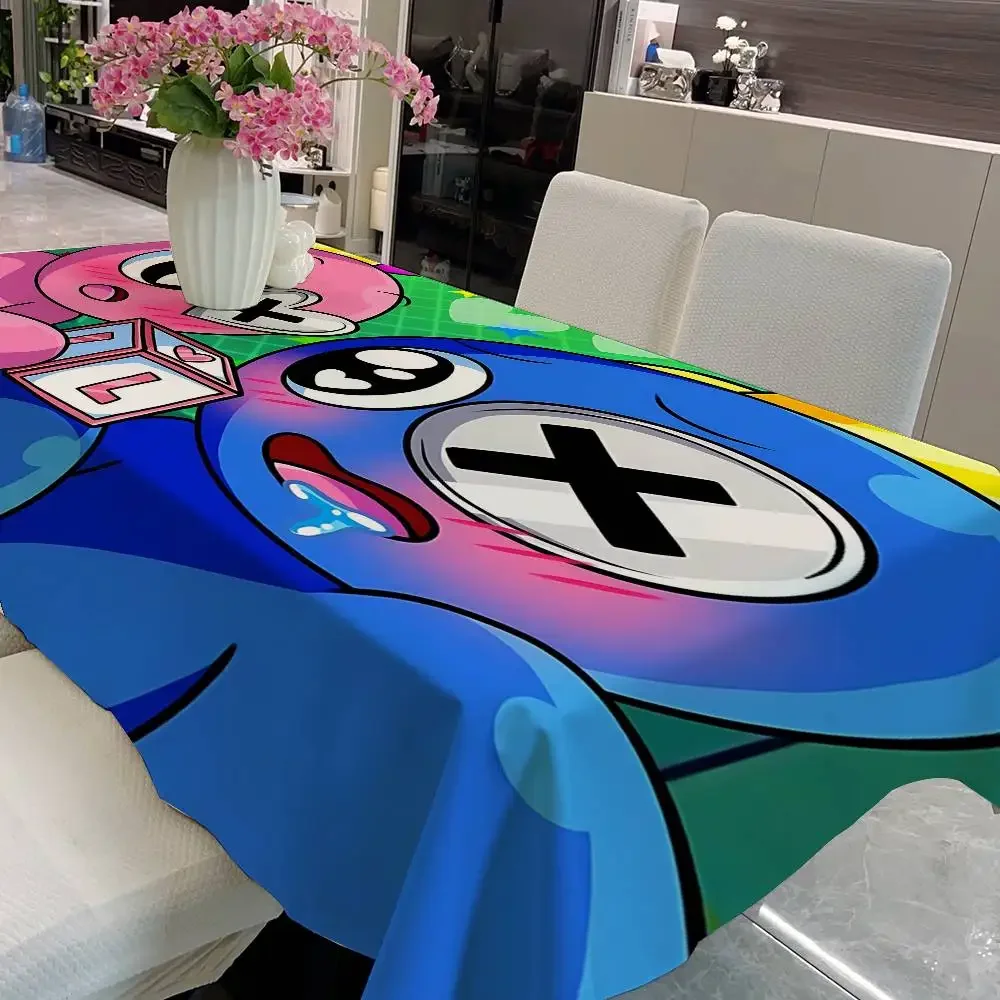Regenbogen Freunde Spielzeug Tischdecke Tischdecke Küche Hochzeit Urlaub Tischdekoration Tischdecke Outdoor Picknick Tischdecke