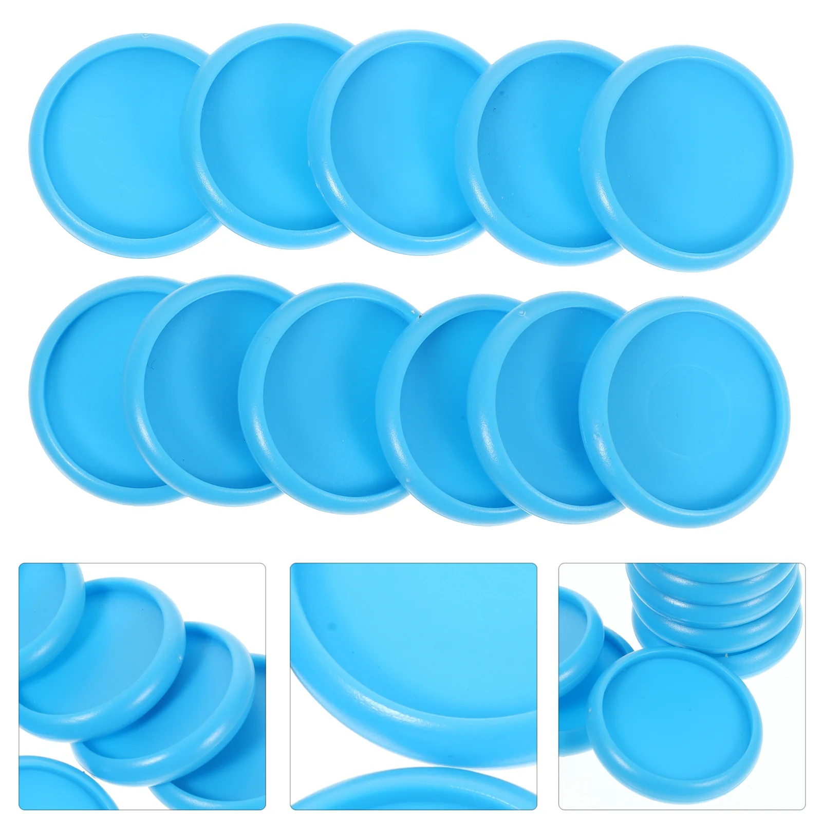 44 Stuks Ronde Binding Schijven Premium Abs Plastic Gladde Rand Voor Diy Blocnotes Planners Losbladige Bindmiddel Ringen Kantoor School