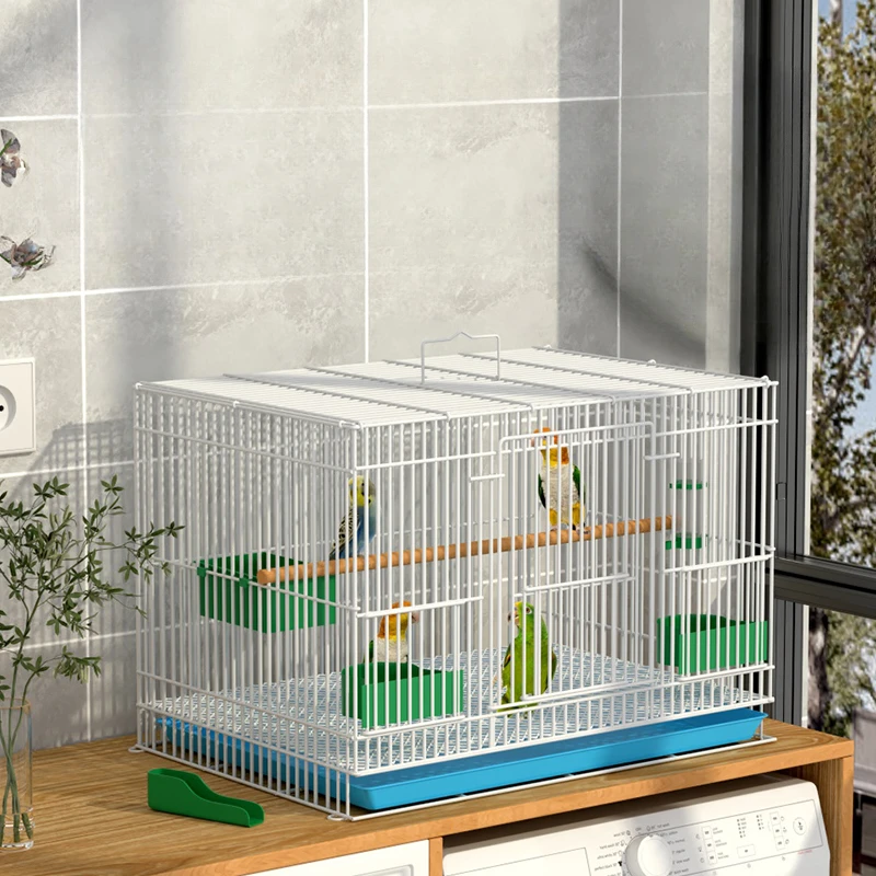 

Rabbit Feeder Bird Cages Nest Hut Outdoor Backpack Habitat Bird Cages Decoration House Garden Jaula Pajaro Pet Products RR50BN