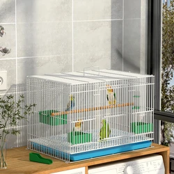 Rabbit Feeder Bird Cages Nest Hut Outdoor Backpack Habitat Bird Cages Decoration House Garden Jaula Pajaro Pet Products RR50BN