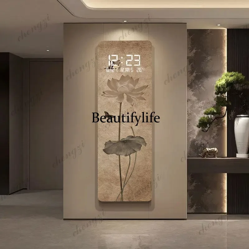 K182 Night Light Premium Wall Clock Fashion White Nordic Large Digital Clock Modern Design Big Orologio Da Parete Home
