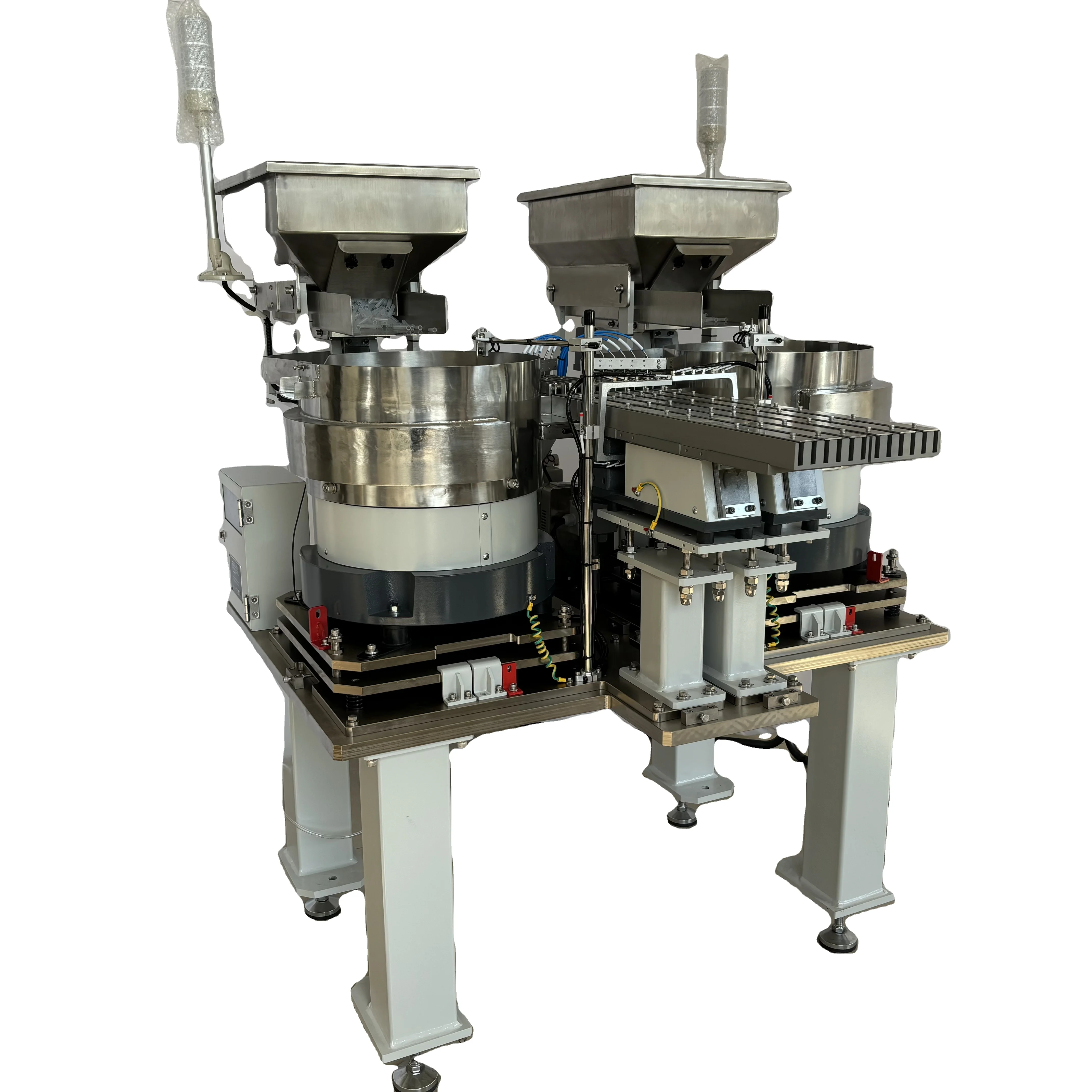 

220V/110V Vibratory Bowl Feeder with Electromagnetic Controller, Easy Speed Adjustment