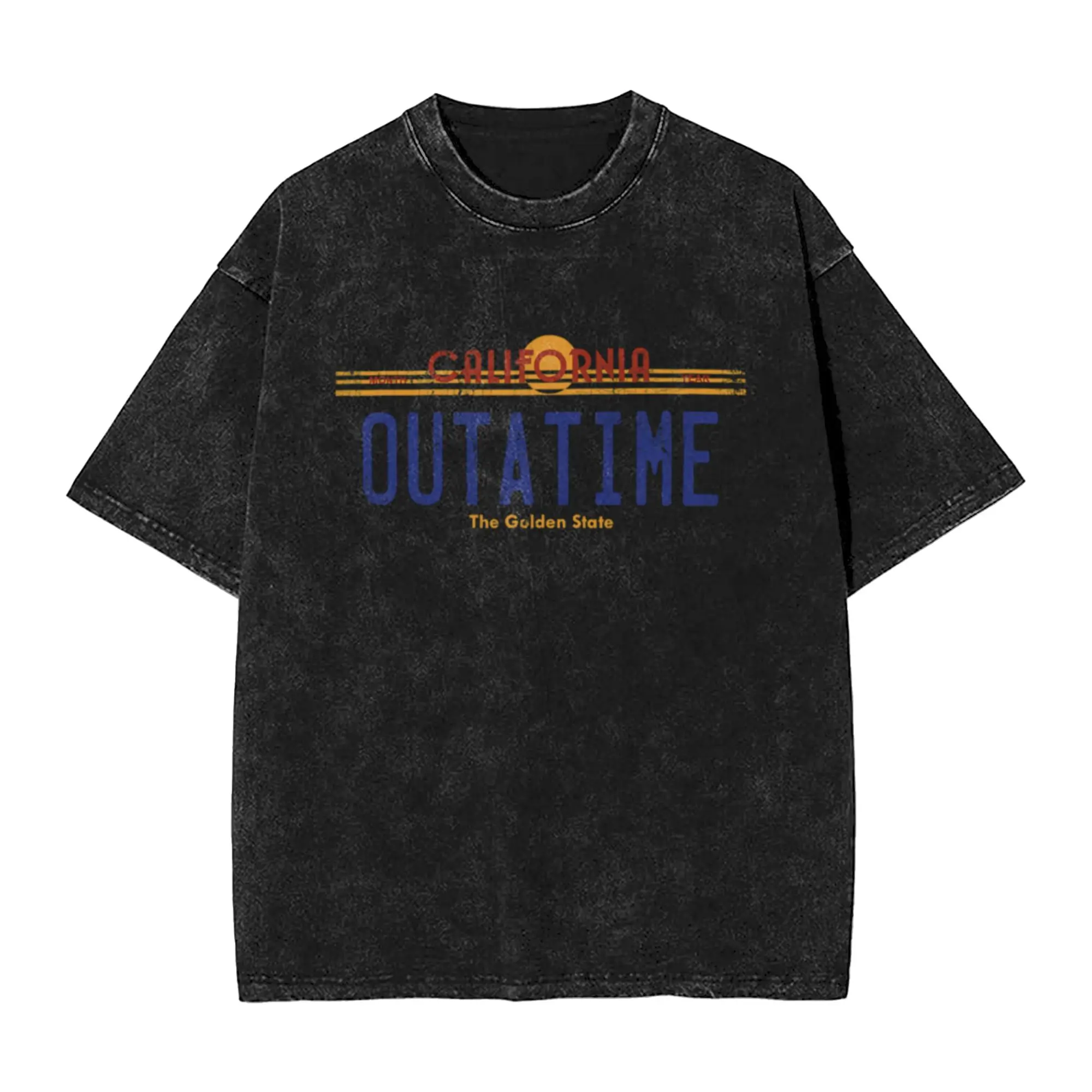 Outatime Unique Cool A Vintage Oversized Cotton Unisex T-Shirts